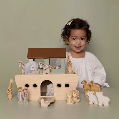 Immagine di Gioco in legno Arca di Noè, beige/multicolore