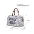 Immagine di Zaino e borsa Mommy Bag, bianco/nero/marrone