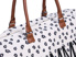 Immagine di Zaino e borsa Mommy Bag, bianco/nero/marrone