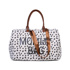 Immagine di Zaino e borsa Mommy Bag, bianco/nero/marrone