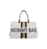 Immagine di Zaino e borsa Mommy Bag, bianco/nero/oro