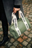 Immagine di Zaino e borsa Mommy Bag, verde/bianco/nero
