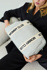 Immagine di Zaino e borsa Mommy Bag, bianco/bianco/nero