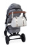 Immagine di Zaino e borsa Mommy Bag, bianco/bianco/nero