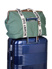 Immagine di Zaino e borsa Mommy Bag, verde/bianco/nero
