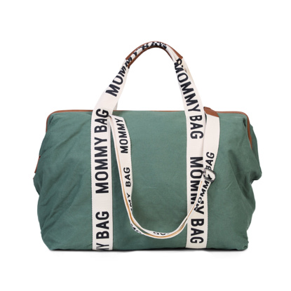 Immagine di Zaino e borsa Mommy Bag, verde/bianco/nero