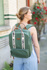 Immagine di Zaino e borsa , verde/bianco/nero/marrone