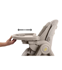 Immagine di Seggiolone Minla Plus, beige/marrone