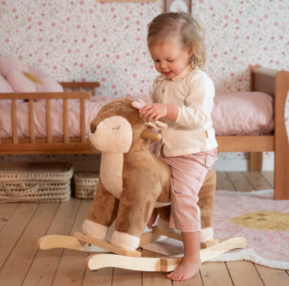 Immagine di Dondolo , marrone/beige/rosa