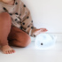 Immagine di Lampada notturna Balena Moby, bianco