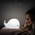 Immagine di Lampada notturna Balena Moby, bianco