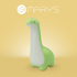 Immagine di Lampada notturna Dinozaur, verde/bianco