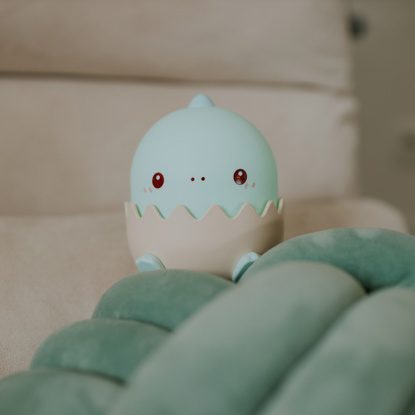 Immagine di Lampada notturna Baby Dino, beige/celeste