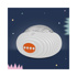 Immagine di Lampada notturna Ufo, bianco/arancione