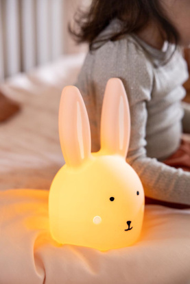 Immagine di Lampada notturna Mrs Rabbit, rosa antico