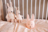 Immagine di Lampada notturna Mrs Rabbit, rosa antico