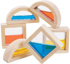 Immagine di Gioco in legno Water Blocks, beige/multicolore
