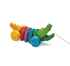 Immagine di Gioco in legno Alligatore arcobaleno, multicolore