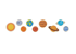 Immagine di Gioco in legno Land the Planet, beige/nero
