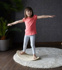 Immagine di Gioco in legno Balance Board, beige