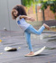 Immagine di Gioco in legno Balance Board, beige