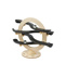 Immagine di Gioco in legno Curvy Click Clack, beige/nero