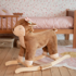 Immagine di Dondolo , marrone/beige/rosa
