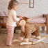 Immagine di Dondolo , marrone/beige/rosa