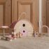 Immagine di Gioco in legno , marrone/rosa/multicolore