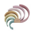 Immagine di Gioco Impilabile Arcobaleno, multicolore/rosa