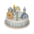 Immagine di Gioco in legno Torta di compleanno, celeste