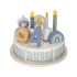 Immagine di Gioco in legno Torta di compleanno, celeste
