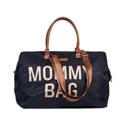 Immagine di Zaino e borsa Mommy Bag, nero/marrone/oro