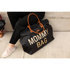 Immagine di Zaino e borsa Mommy Bag, nero/marrone/oro