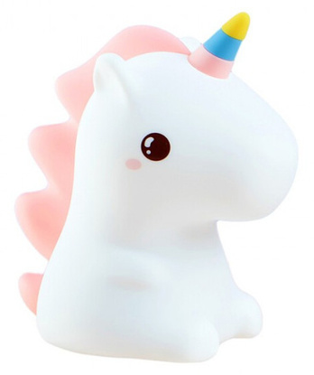 Immagine di Lampada notturna Unicorn, bianco/rosa