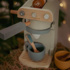 Immagine di Gioco in legno Macchina del caffè, beige/celeste/multicolore