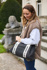 Immagine di Zaino e borsa Mommy Bag, nero/bianco