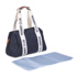 Immagine di Zaino e borsa Mommy Bag, nero/bianco