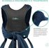 Immagine di Fascia Koala Cuddle Band 2, blu/nero