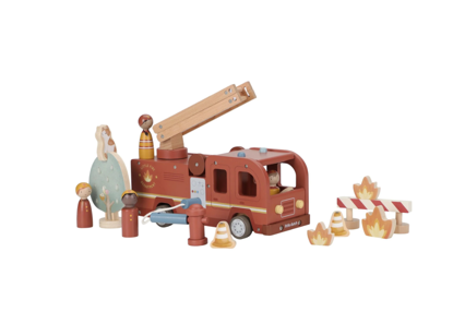 Immagine di Gioco in legno Camion dei vigili del fuoco, rosso/multicolore