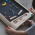 Immagine di Gioco in legno Pinball, beige/nero