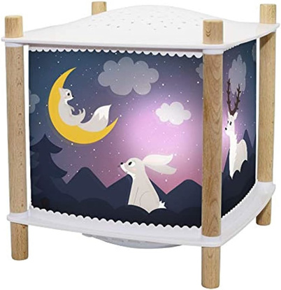 Immagine di Lampada notturna Foresta, beige/bianco