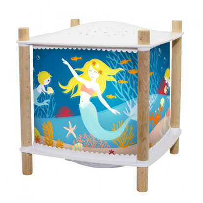 Immagine di Lampada notturna La Sirena, beige/bianco