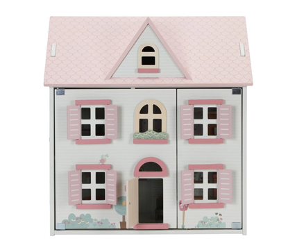 Immagine di Gioco in legno Casa delle Bambole, rosa