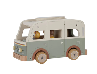 Immagine di Gioco in legno Vintage Campervan, verde/multicolore