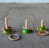 Immagine di Gioco in legno Meadow Ring Toss, multicolore