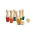 Immagine di Gioco in legno Bowling Set, multicolore
