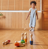 Immagine di Gioco in legno Bowling Set, multicolore