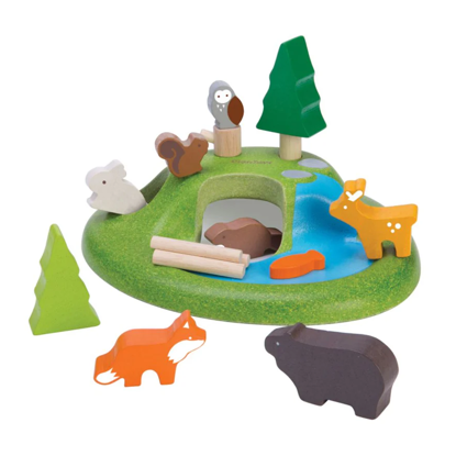 Immagine di Gioco in legno Animal Set, multicolore