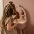 Immagine di Gioco in legno Vanity Table, rosa